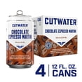 thumbnail image 2 of Cutwater Chocolate Espresso Martini 4 pack of 12 fl oz Aluminum Cans, 13% ABV, 2 of 8