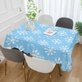 thumbnail image 2 of Yayeee Tablecloths 60" x 120" Rectangle Wrinkle Resistant Party Table Cover, Snowflake Pattern, 2 of 8