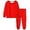 Red, variant on REDARER Children's Knitted Pajama Comfortable Sleepwear for Cozy Nights Soft and Breathable Wear for Kids for All Seasons,Size:7-8 Years