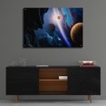 thumbnail image 4 of Epic Art 'Space With Planets' by Epic Portfolio, Acrylic Glass Wall Art, 36"x24", 4 of 8