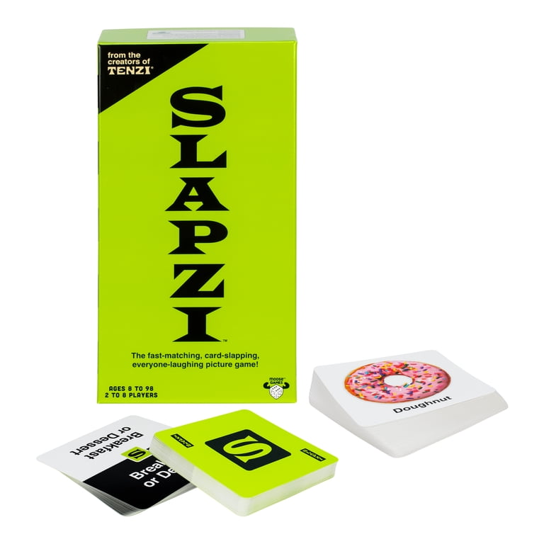 Moose Games Slapzi Fast-Matching Card Game, 2-8 Players photo 5