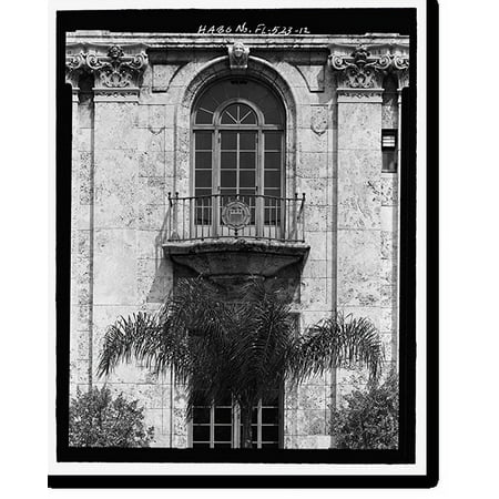 Historic Print, U.S. Post Office & Courthouse, 300 Northeast First Avenue, Miami, Dade County, FL - 12, 16" x 20"