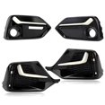 thumbnail image 1 of 1 Set 4Pcs Front Rear Fog Lamp Light Trim Frame Shell Cover Bezel Rear Bumper Grill for Honda Civic, 1 of 5
