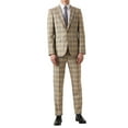 thumbnail image 2 of Burton Mens Highlight Checked Slim Suit Jacket, 2 of 3