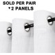 thumbnail image 2 of Cortinas de lino, paneles de cortina de mezcla de lino natural para sala de estar/cortinas transparentes de lino que reducen la luz, 84 pulgadas de largo, 2 paneles, juego de paneles de ventana con ojales de níquel, blanco puro natural37 pulgadas de ancho x 63 pulgadas de largo, 2 of 5