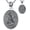 01-St Michael-3, variant on St Michael Pendant for Men, 925 Sterling Silver Saint Michael the Archangel Necklace, Shield St Michael Medal Amulets Charm, Mens Talisman Necklace Medallion Protection Jewelry Gift