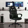 thumbnail image 2 of BestOffice Ergonomic PC Gaming Chair PU Leather Computer Office Chair with Lumbar Support,No, 2 of 7