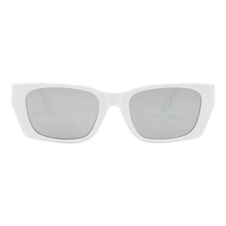Modern Rectangular Frame Sunglasses Chic Designer Unisex  display picture 1