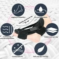 thumbnail image 6 of KOOOGEAR Protective Foot Splint Bundle, Black, One Size, 1 Count, 6 of 7