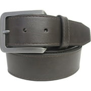 Angle View: Realtree Stitched Belt with Camo Insert, Brown