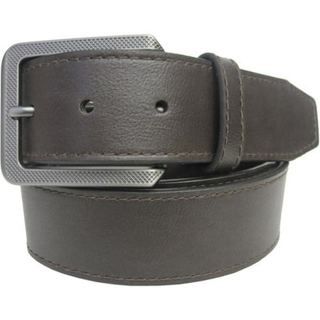 Realtree Stitched Belt with Camo Insert, Brown