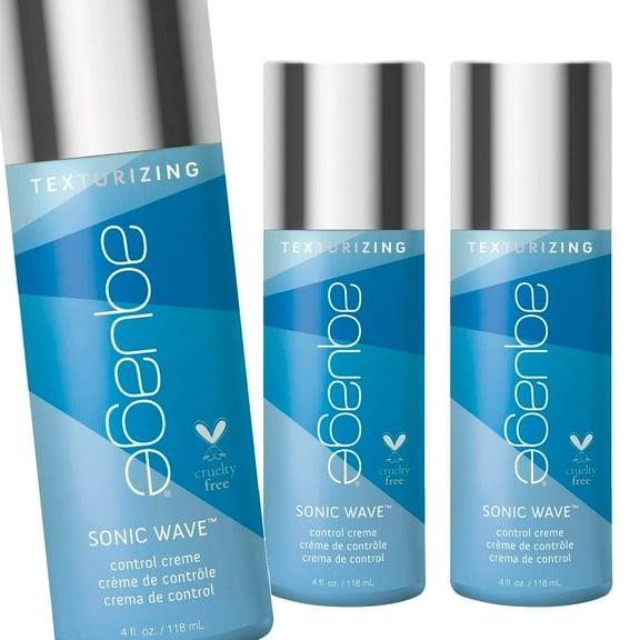 Aquage Sonic Wave Texturizing Control Creme 4 oz - Pack of 3