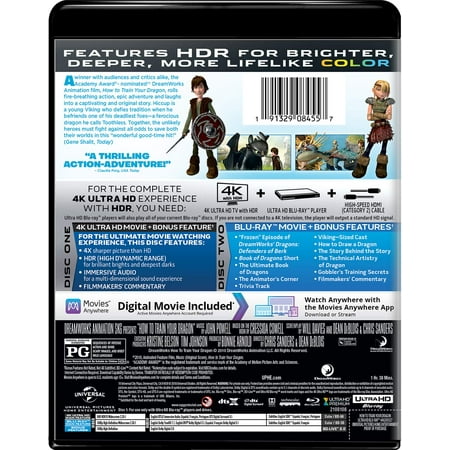 How to Train Your Dragon [Includes Digital Copy] [4K Ultra HD Blu-ray/Blu-ray] [2010]