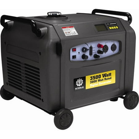 Steele Products 3500W Inverter Generator with Wheel Kit