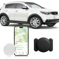 thumbnail image 1 of Car Tracker Without Subscription,Magnetic Vehicle GPS Tracker,Car Tracker Hidden Device with Magnetic Waterproof Case,Car Locator Work with Apple Find My App (iOS Only), 1 of 7
