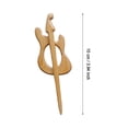 thumbnail image 2 of Wooden Animal Pattern Brooch Pin Cartoon Animal Shape Brooch Lapel Badges Pins Sweater Clip Shawl Pin Scarf Pins Bouquet for Flowers Pearl Brooch for Women Mistletoe Brooch Shawl And Sticks Pin Locks, 2 of 3