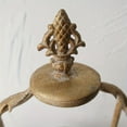 thumbnail image 5 of 1pc Vintage European Style Metal Candle Holder, French-Inspired Tabletop Decor with Antique Finish, Decorative Iron Art Candle Stand for Home Ambiance, Tabletop Candle Display, 5 of 6