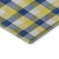 thumbnail image 3 of Addison Rugs Mayfield Premium Machine Washable Transitional Plaid Yellow Rectangle Rug, 10' x 14', 3 of 6