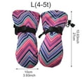 thumbnail image 2 of Herrnalise Kids Mittens Toddler Winter Waterproof Mittens for Kids Snow Ski Mittens Gloves Unisex Cold Weather Warm Mittens for Children Boys Girls, 2 of 7