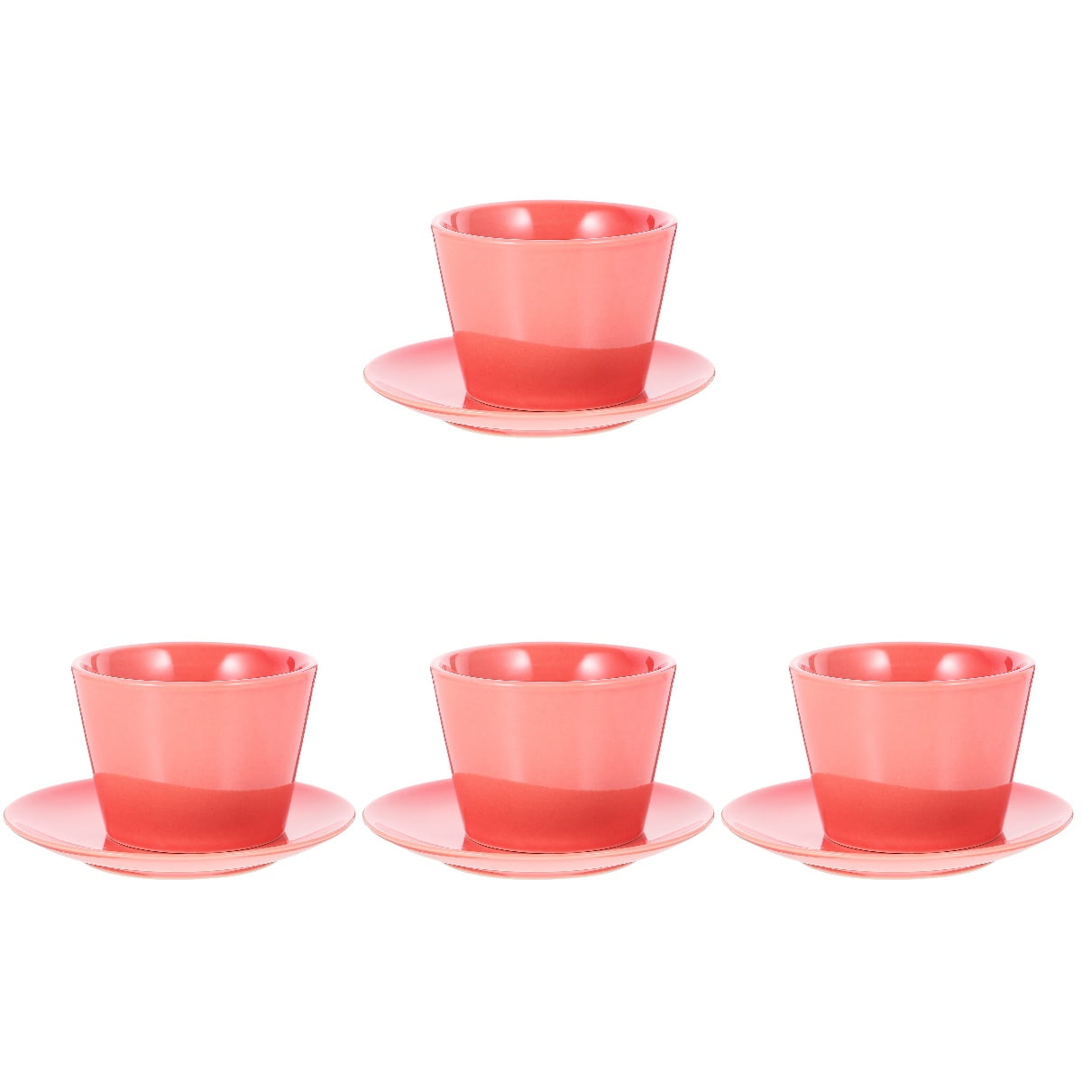 OULII  Ceramic Mug Pink - Elegant and Portable for Home Or Office