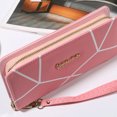thumbnail image 5 of Womens Wallet Cluth Wristlet Wrist strap Long Purse, 5 of 5