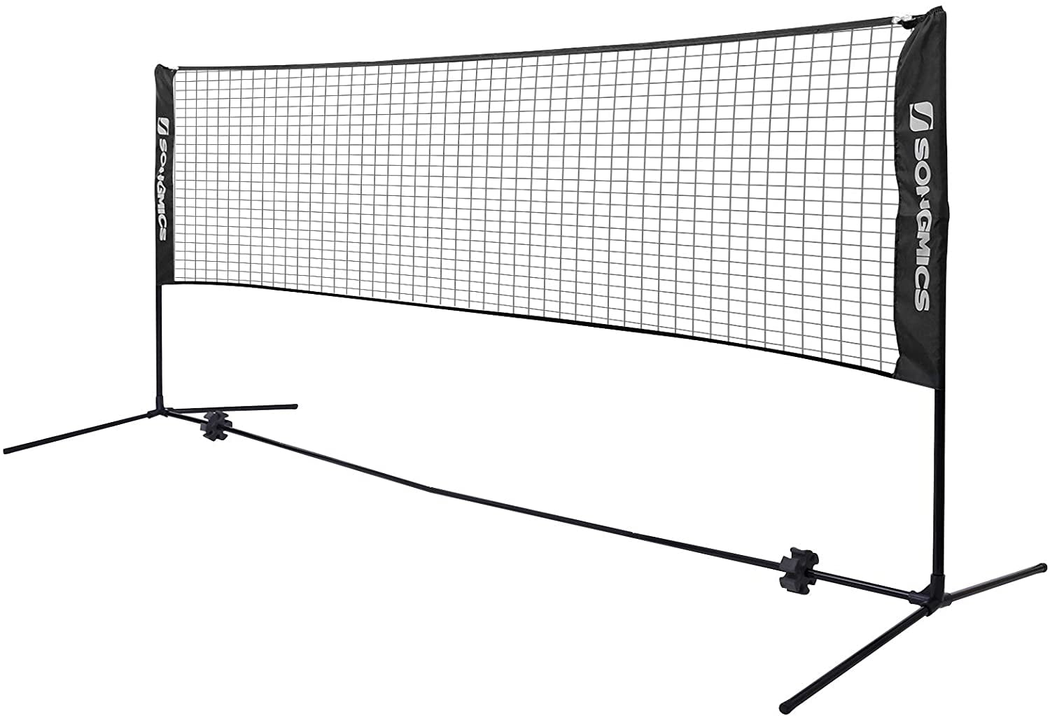 Driveway Kids Volleyball cuckoo-X Portable standard Badminton Net Set for Tennis Easy Setup Sports Net with Poles for Indoor or Outdoor Court Beach Pickleball 