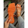 thumbnail image 2 of Women Minimalist Slide Sandals, Elegant Summer Flat Sandals, 2 of 4