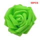 thumbnail image 5 of Flores Biónicas Artificiales Cateissary Paquete de 50 Rosas de Espuma PE Verde, 5 of 6