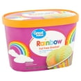 Great Value Fat Free Rainbow Sherbet, 48 oz