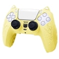 thumbnail image 4 of Cute Cartoon Cat PS5 Controller Silicone Case - Anti-Slip Anti-Scratch Shockproof Protective Cover for Sony PlayStation 5 DualSense Wireless Controller, 4 of 7