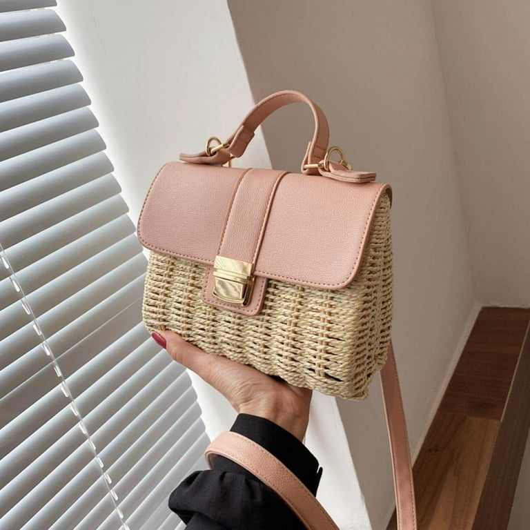 Forever 21 straw crossbody bag sale
