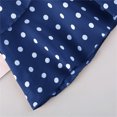 thumbnail image 7 of AJTQTH Girls Sundress Cute Polka Dots Gowns Halter Square Neck Sleeveless Frocks Ruffled Tiered Layered Princess Dress for Summer Holiday Party Blue 11 Years, 7 of 7