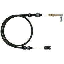 Lokar Midnight Series Throttle Cable Automotive Specialty Parts, 24"