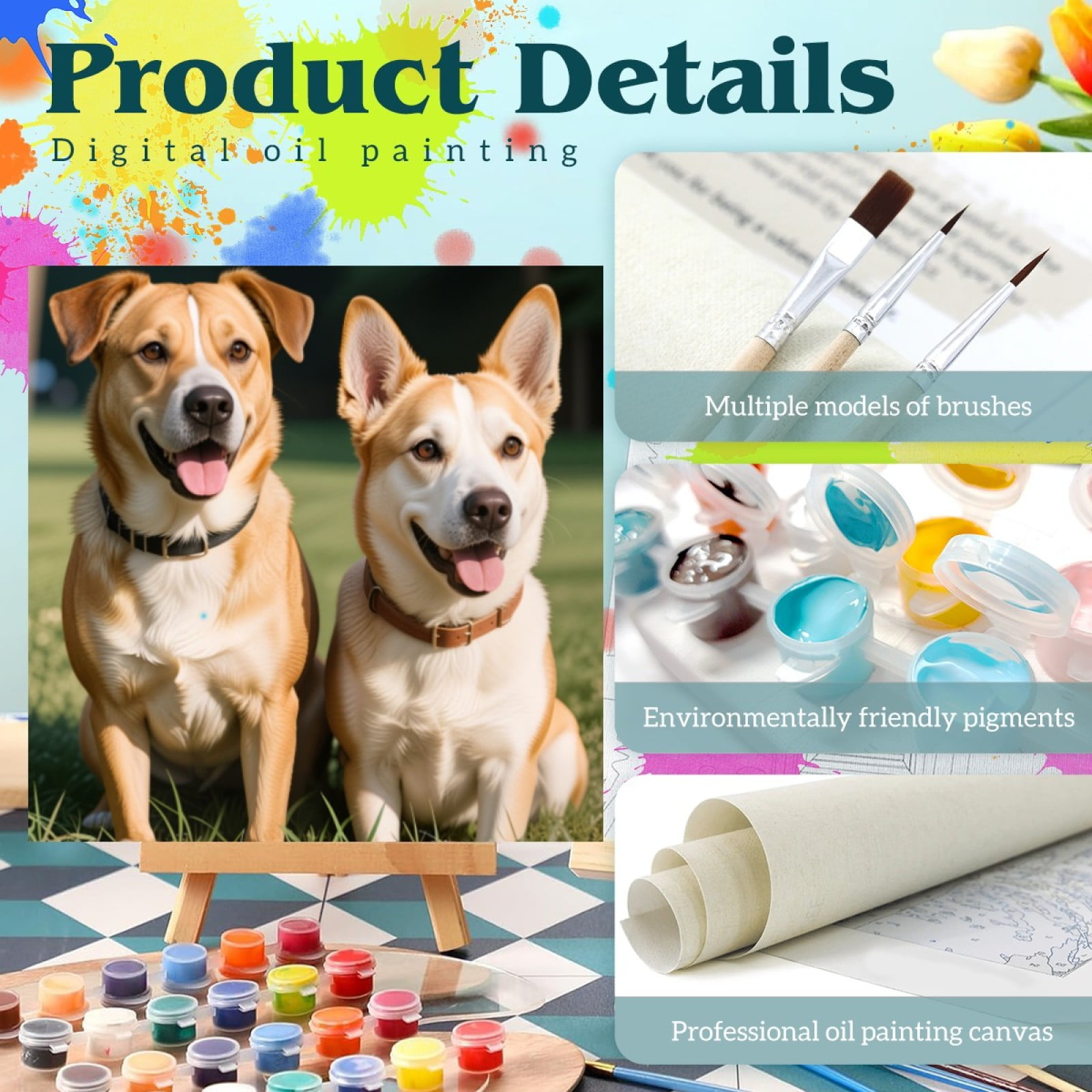 Custom Paint by Numbers Kit for Adults, DIY Acrylic Painting on Canvas, Beginner-Friendly Art Set, Perfect Home Decor & Gift