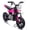 Pink, variant on sluting 24V Kids Ride On Electric Toy Motocross Motorcycle, 200W, Red, Adjustable Speed, Bluetooth Music, 5-12 Ages