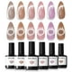 thumbnail image 1 of Set de esmaltes de uñas Modelones Cat Eye Gel, 6 colores, 7 ml, con imán, 1 of 8