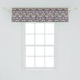 thumbnail image 2 of Ambesonne Mandala Window Valance, Oriental Pattern, 54" X 12", Multicolor, 2 of 3