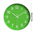thumbnail image 3 of Modern Silent Wall Clock 12 Inch, Battery Operated Non-Ticking Analog Clock with Minimalist Design for Kitchen, Bedroom, Office, Home, 3 of 6