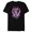 Black, variant on Tim Burton’s The Nightmare Before Christmas Love is Eternal - Short Sleeve Blended T-Shirt for Adults - Customized-Celadon Snow Heather
