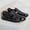black, variant on Men's Closed-Toe Fisherman Sandals, Casual Black and Brown Leather Outdoor Summer Shoes