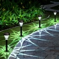 thumbnail image 2 of Gigalumi Solar Landscape Lights Contemporary Waterproof Cold White 10-Pack, 2 of 7