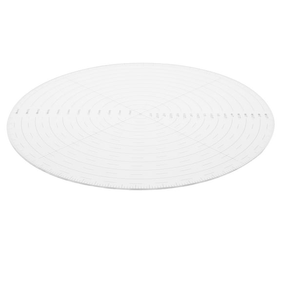 Worgeous Centering Ruler 10in Acrylic Ruler Plastic Sewing Template With Clear Center Transparent Quilting Tool For Patchwork Accurate Measurements