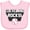 AD-Pink, variant on Inktastic Cleveland Rocks with Baseball Boys or Girls Baby Bib