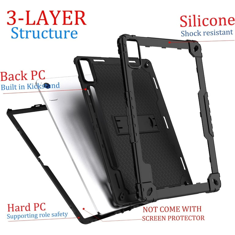 SOATUTO for Lenovo Tab P12 12.7 Inch 2023 Tablet Case, Built SOATUTO for Lenovo Tab P12 12.7 Inch 2023 Tablet Case, Built