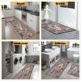 thumbnail image 5 of Coffee Kitchen Rugs,Non Skid Washable Microfiber mats for Kitchen Floor,Coffee Theme Kitchen Cushioned Runner Rug Decor Sets of 2 Pieces,17"x 47"+17"x 30", 5 of 6