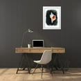 thumbnail image 3 of Popp, Grace 15x18 White Modern Wood Framed Museum Art Print Titled - Conch on Black II, 3 of 4