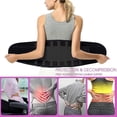 thumbnail image 3 of Adjustable Back Brace, Ergonomic Design For Enhanced Support, Lumbar Region Stabilization, 3 of 5