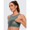 thumbnail image 5 of Sostén CRZ YOGA Butterluxe Cuello Alto U Espalda Acolchado Gris L, 5 of 5