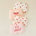 thumbnail image 3 of 4 PCS Soft Girls Boyshort Panties Cotton Cute Boxer Briefs Little Girl's Underwear Teen Toddler Undies Size 1.5 Years, 3 of 3
