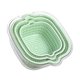 thumbnail image 1 of Juego de colador de colador de cocina, material engrosado, hebilla lateral, verde, 1 of 7